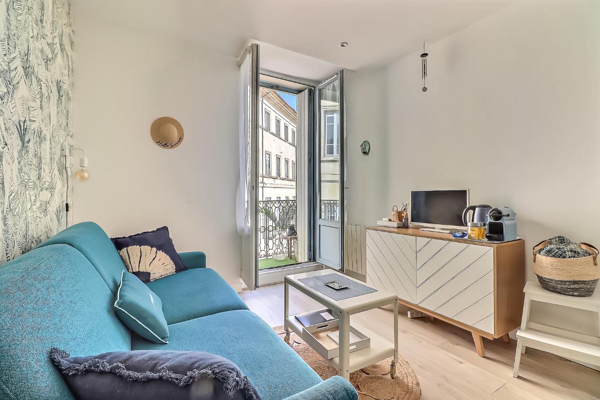 Blue De Nimes - Central - Balcon Apartment Exterior foto