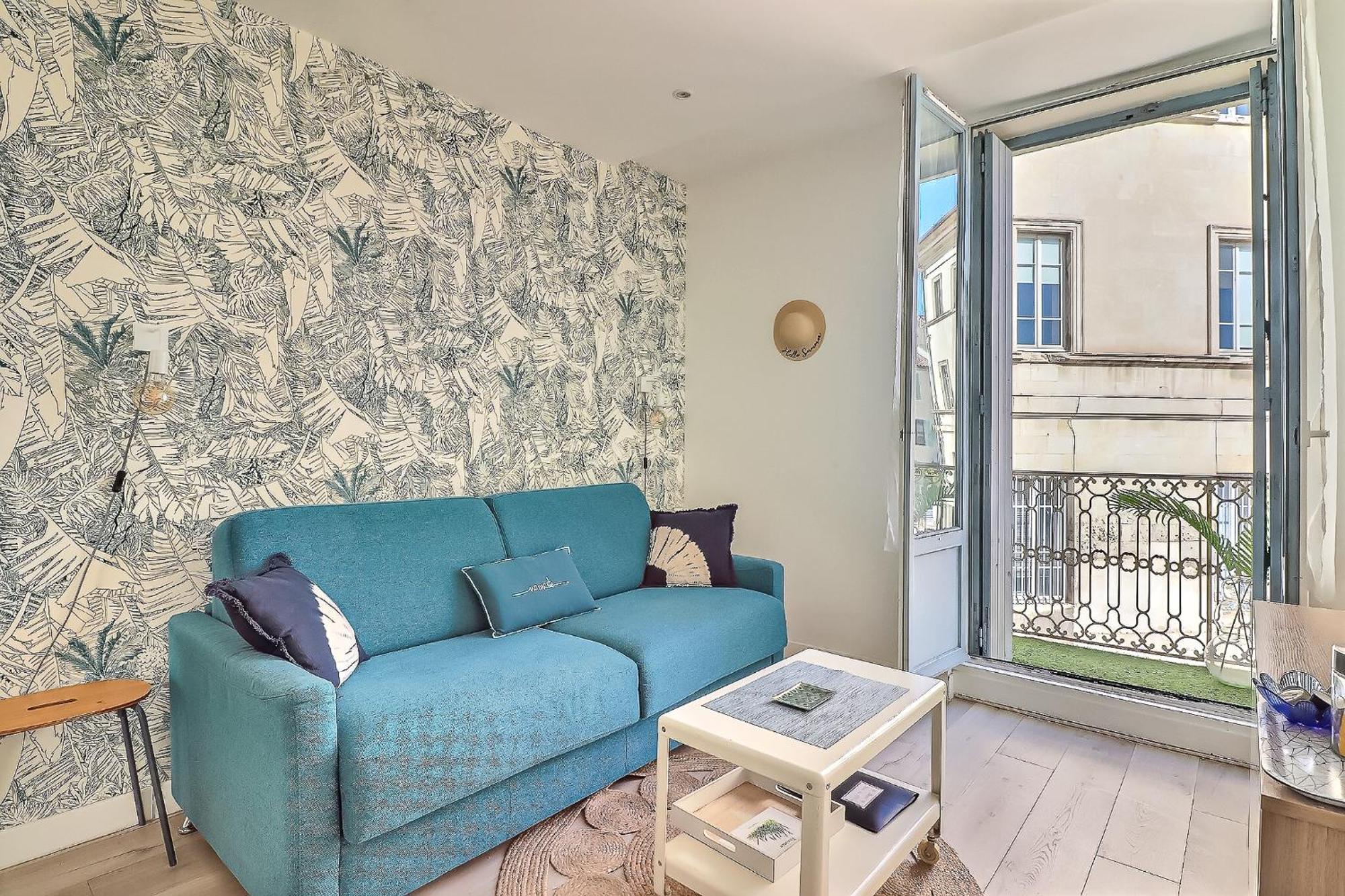 Blue De Nimes - Central - Balcon Apartment Exterior foto